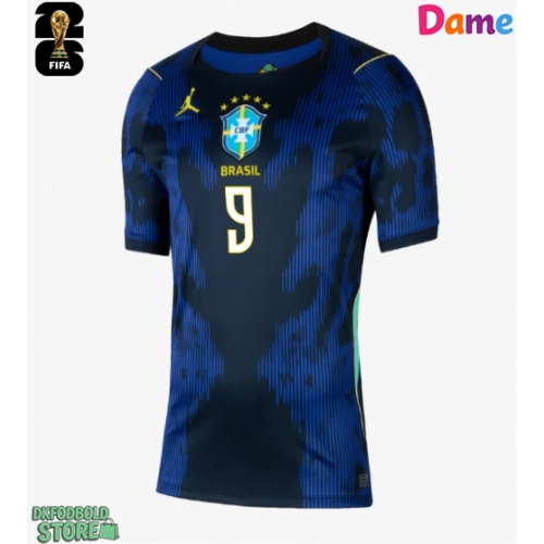 Brasilien Matheus Cunha #9 Replika Udebanetrøje Dame VM 2026 Kortærmet